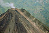 Flujo piroclástico del Volcán Arenal (24 de Febrero de 2010)