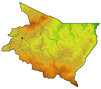 Map of Cartago